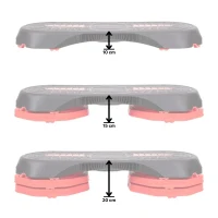 Step aerobic (max. 200 kg) 106x41 cm, l=10/15/20 cm inSPORTline Escadon 27234 (11804) 3