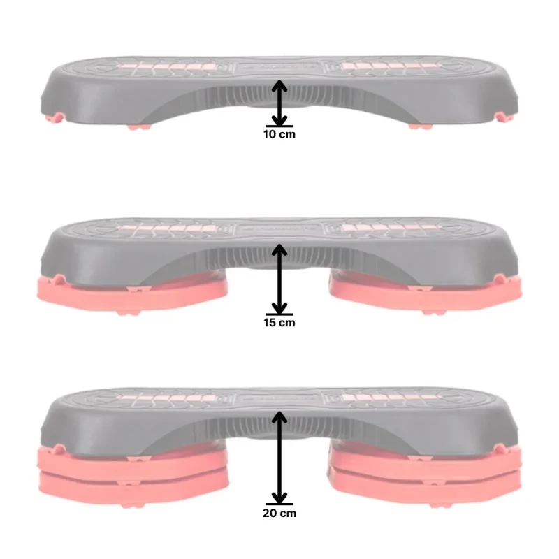 Step aerobic (max. 200 kg) 106x41 cm, l=10/15/20 cm inSPORTline Escadon 27234 (11804) 3