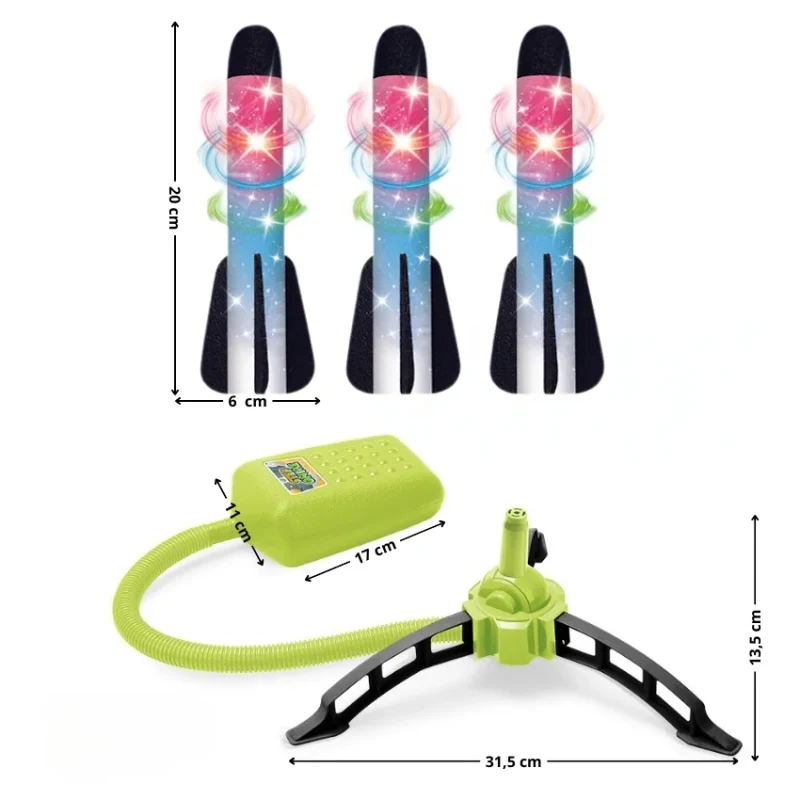 Joc lansator rachete 6+ inSPORTline Launcher LURS780 26721 (11800) 2