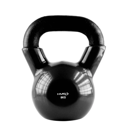 Gantera 8 kg (fonta/vinil) HMS KNV 17-64-062 black (13625)