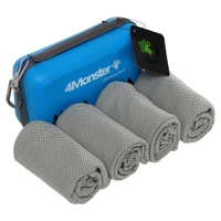 Полотенце спортивное охлаждающее, набор (4 шт.) из микрофибры 100x30 см 4Monster B-ECT (12333) 2