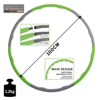 Обруч массажный / Хулахуп d=100 см, 1.2 кг Donic Schildkrot 960035 (13826) 2