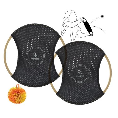Joc pt copii "OgoSport Set Bamboo" (2 discuri + 1 minge) d=30 cm Donic Schildkrot 970196 (13828)