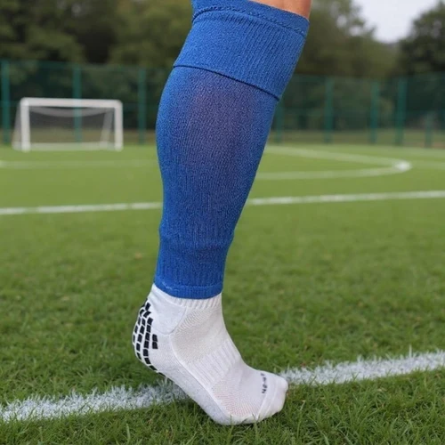 Ghetre fotbal fara talpa m.42-47 Yakimasport 100843 blue (14077)