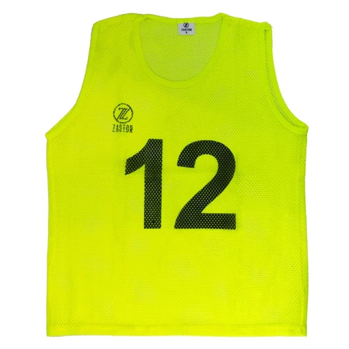 Maiou / tricou antrenament №1-12 (set 12 buc.) M MFS Zastor Skill 4306-5 neon yellow (14054)