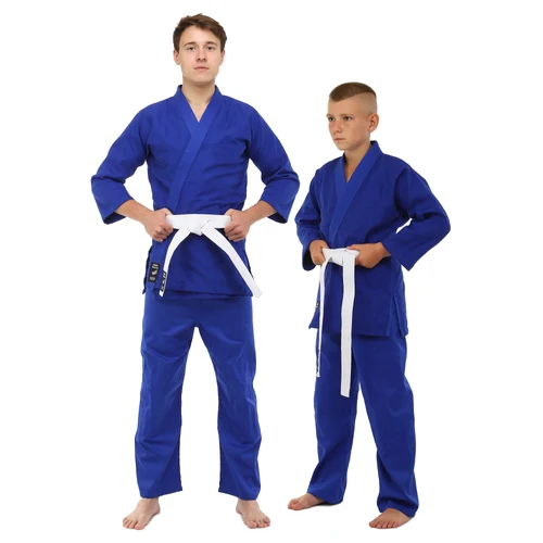 Kimono pt judo din coton m.140 cm, 450 g/m2 MA-0015 / CO-8916 blue (12371)