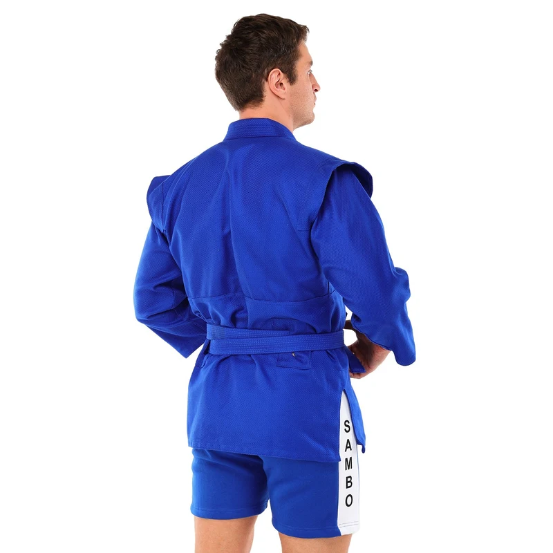 Kimono pt sambo din coton m.130 cm, 500 g/m2 CO-4676 blue (13508) 2