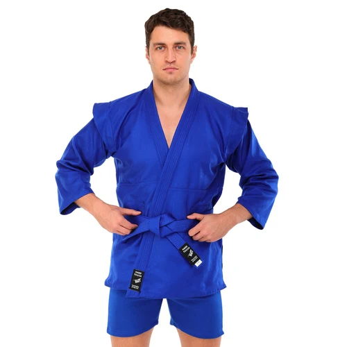 Kimono pt sambo din coton m.130 cm, 500 g/m2 CO-4676 blue (13508)