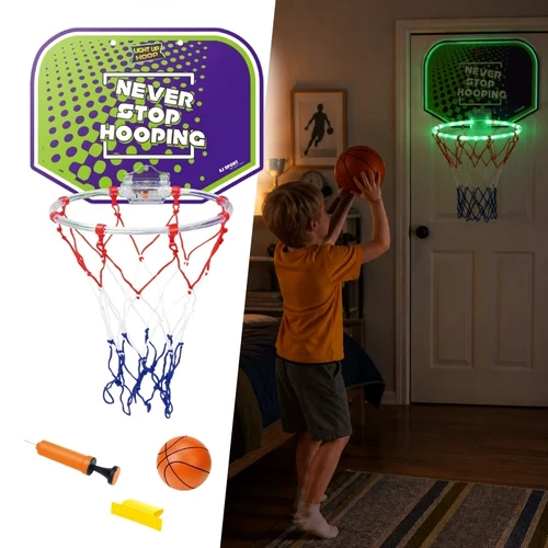 Panou baschet + inel + minge LED inSPORTline LBBS150 31279 (14308)