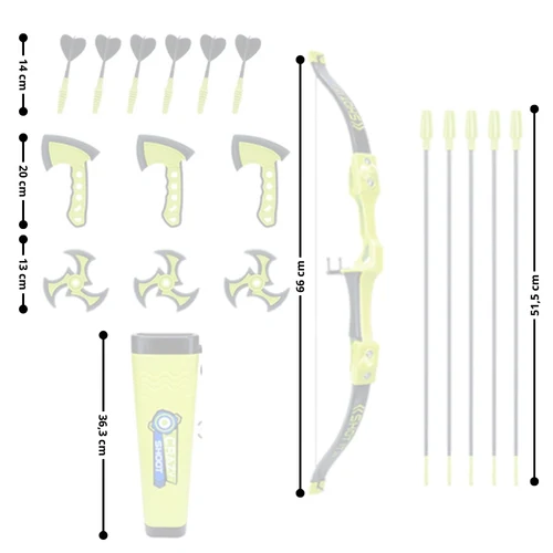 Set jocuri cu tinta 4-in-1 inSPORTline ADGS210 26705 (14299)