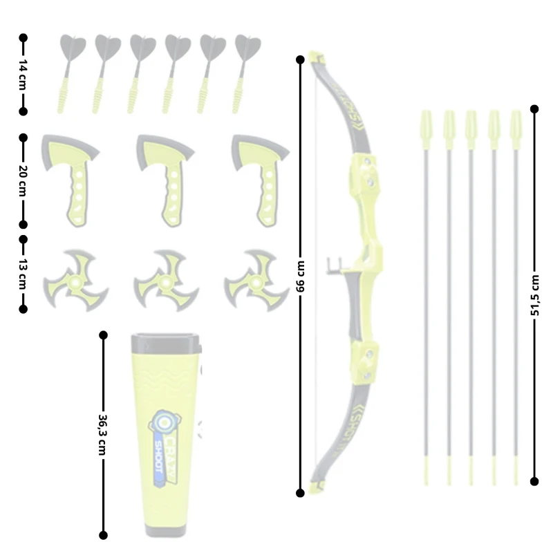 Set jocuri cu tinta 4-in-1 inSPORTline ADGS210 26705 (14299) 3