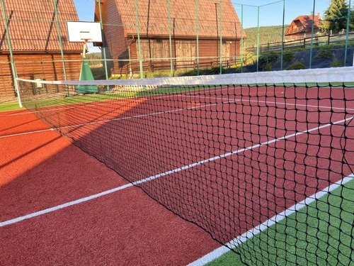 Сетка для большого тенниса 12.75x1.07 м, нить 2.8 мм, ячейка 45 мм PE Fabrica de Plase TN28PE (14289)