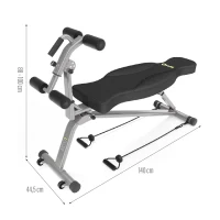 Banca abdomenala regabila (max. 270 kg) HMS Premium L8022 17-53-003 (14184) 2