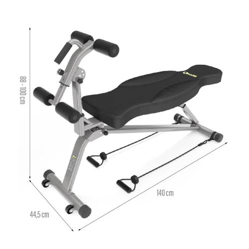 Banca abdomenala regabila (max. 270 kg) HMS Premium L8022 17-53-003 (14184)