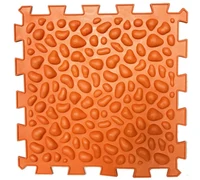 Массажный коврик для ног / Ортопазл "Pebble" (1 шт.) 26x26 см Ortek 09681 (14335)