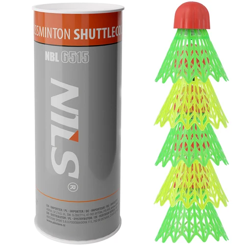 Fluturas crossminton nylon (5 buc.) Nils NBL6515 14-30-151 (14236)