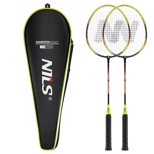 Paleta badminton (2 buc.) + husa Nils Aluminum NRZ204 14-10-309 (14244)