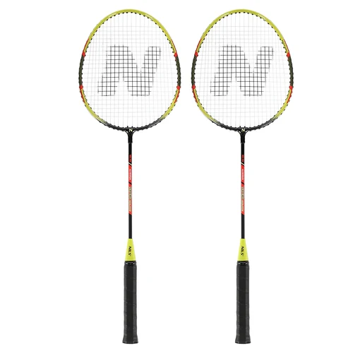 Paleta badminton (2 buc.) + husa Nils Aluminum NRZ204 14-10-309 (14244)