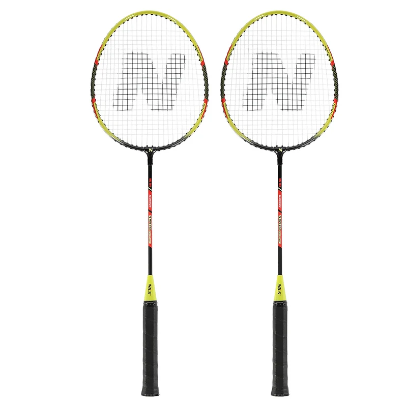 Paleta badminton (2 buc.) + husa Nils Aluminum NRZ204 14-10-309 (14244) 2