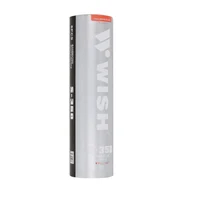 Fluturas badminton (6 buc.) Wish S-350 14-30-033 (14240) 2