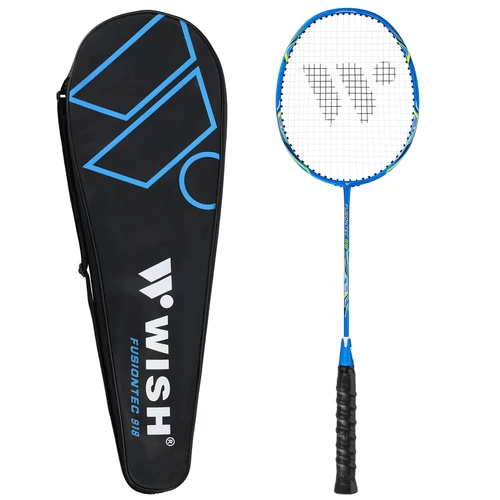 Paleta badminton + husa Wish Fusiontec 918 14-00-002 (14252)