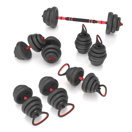 Set gantera 6-in-1 20 kg HMS SGN120 17-57-068 (14254)