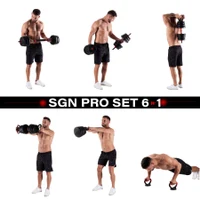 Set gantera 6-in-1 20 kg HMS SGN120 17-57-068 (14254) 10