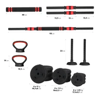 Set gantera 6-in-1 20 kg HMS SGN120 17-57-068 (14254) 3