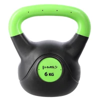 Гиря 6 кг (цемент/PE) HMS KPC 17-64-080 black/green (14258)