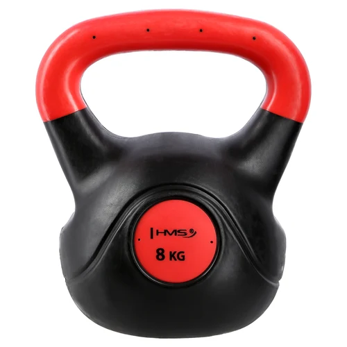 Гиря 8 кг (цемент/PE) HMS KPC 17-64-081 black/red (14259)