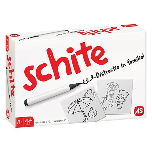 Joc de societate mini "Schite. Distractie in familie" (RO) 60113 (11933)