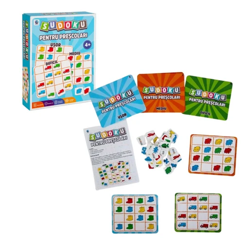 Joc de societate "Sudoku pentru prescolari" 3953 (12116)