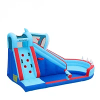 Castel gonflabil (max. 135 kg) AirMyFun Shark inSPORTline IN83046 2