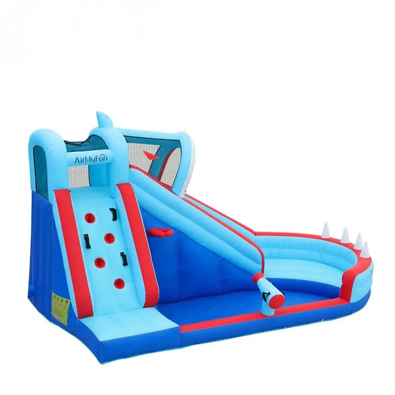 Castel gonflabil (max. 135 kg) AirMyFun Shark inSPORTline IN83046 2