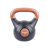 Гиря 7 кг (цемент/винил) inSPORTline Vin-Bell Dark IN10736 brown/black