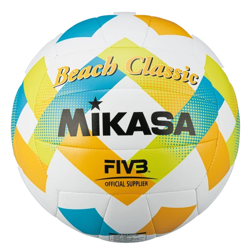 Minge volei de plaja Mikasa Beach Classic FIVB BV543C-VXA-LG green/yellow (13496)