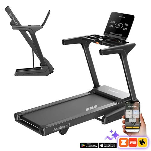 Беговая дорожка электронная (макс. 150 кг) inSPORTline ZenRun 45 IN27567