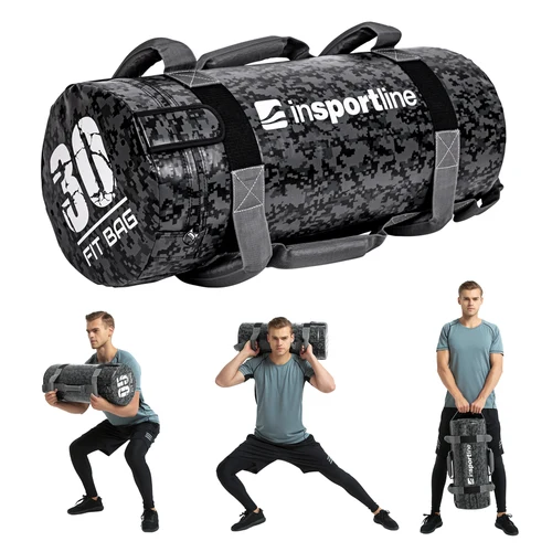 Sac pt crossfit 30 kg inSPORTline Fitbag Camu IN17896