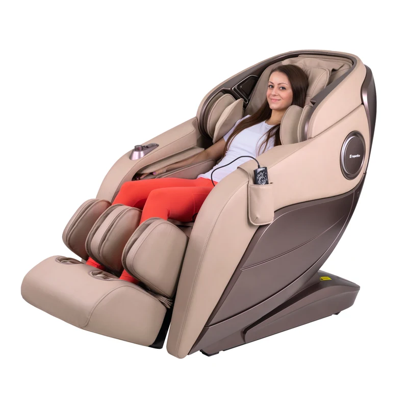 Массажное кресло (макс. 150 кг) inSPORTline Marcelli IN23647-3 latte 2