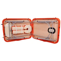 Массажный стол алюминиевый (макс. 250 кг) inSPORTline Tamati IN9410-1 orange 3