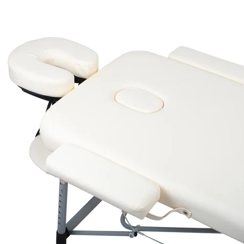 Массажный стол алюминиевый (макс. 250 кг) inSPORTline Morrani IN30702-2 cream