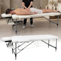 Массажный стол алюминиевый (макс. 250 кг) inSPORTline Morrani IN30702-2 cream