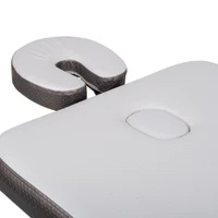 Массажный стол алюминиевый (макс. 250 кг) inSPORTline Kiyora IN30704-1 white grey 5