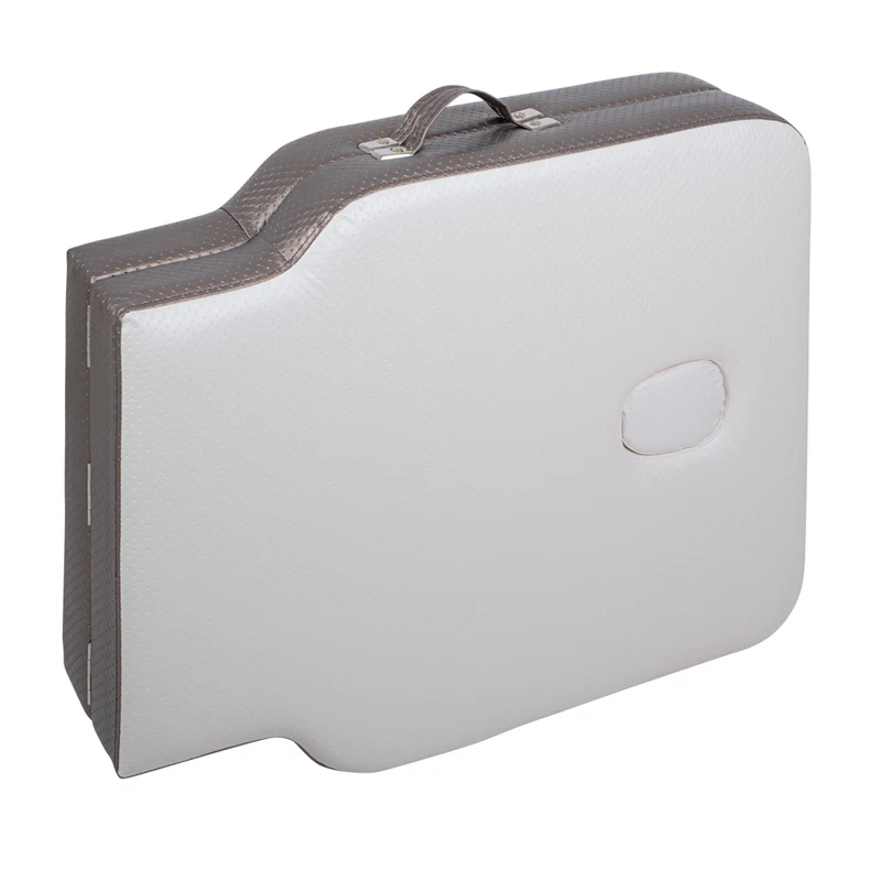 Массажный стол алюминиевый (макс. 250 кг) inSPORTline Kiyora IN30704-1 white grey 8