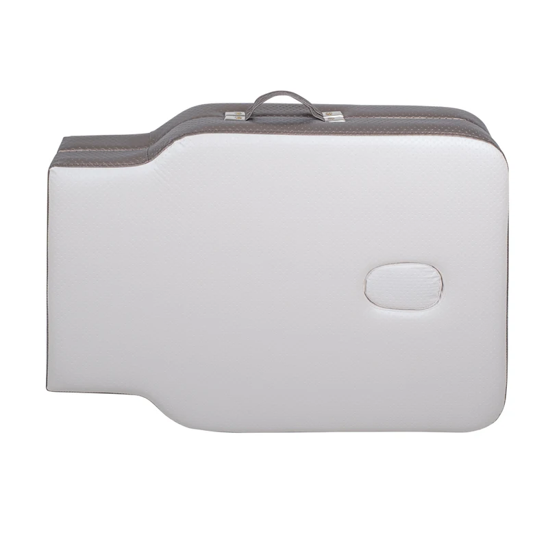 Массажный стол алюминиевый (макс. 250 кг) inSPORTline Kiyora IN30704-1 white grey 9