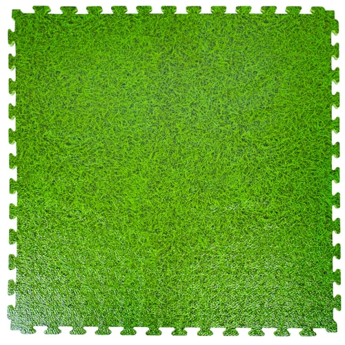 Covor de protectie 100x100x2 cm inSPORTline Zemalpro IN30776-1 grass
