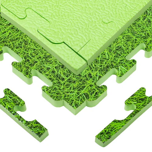 Covor de protectie 100x100x2 cm inSPORTline Zemalpro IN30776-1 grass
