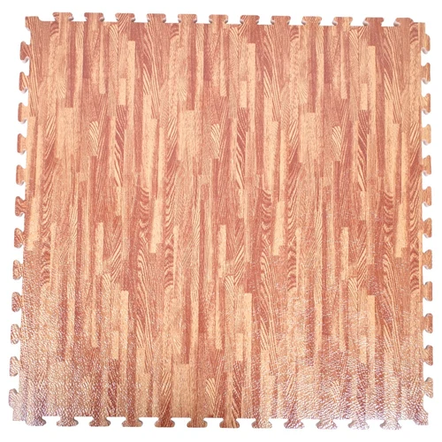 Covor de protectie 100x100x2 cm inSPORTline Zemalpro IN30776-2 wood