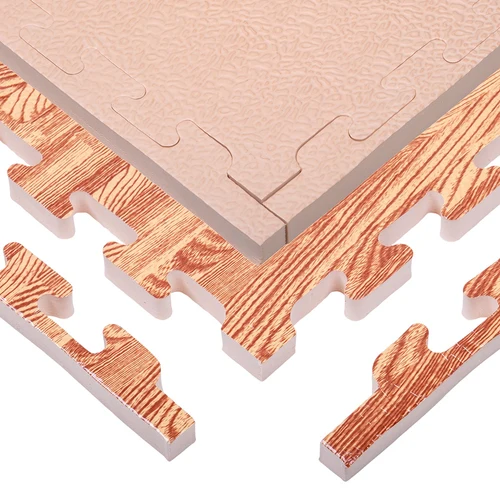 Covor de protectie 100x100x2 cm inSPORTline Zemalpro IN30776-2 wood