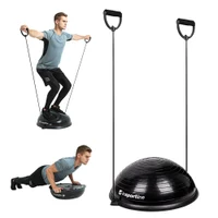 Bosu / Balansir (max. 200 kg) 57х25 cm inSPORTline Dome Uni 17897-1 black (13593)